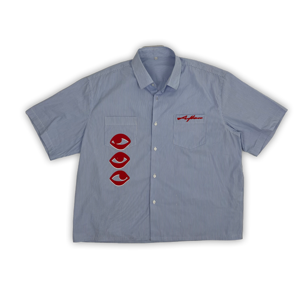 VISION BUTTON-UP - RED